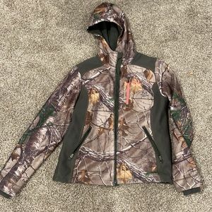 Women's Camouflage Hooded Jacket
